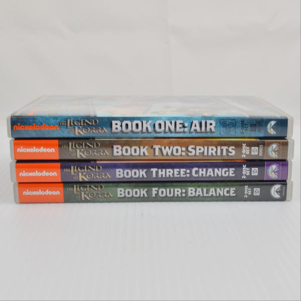 2012 The Legend of Korra DVD Complete Series Book 1, 2, 3, 4 - MINT DISCS