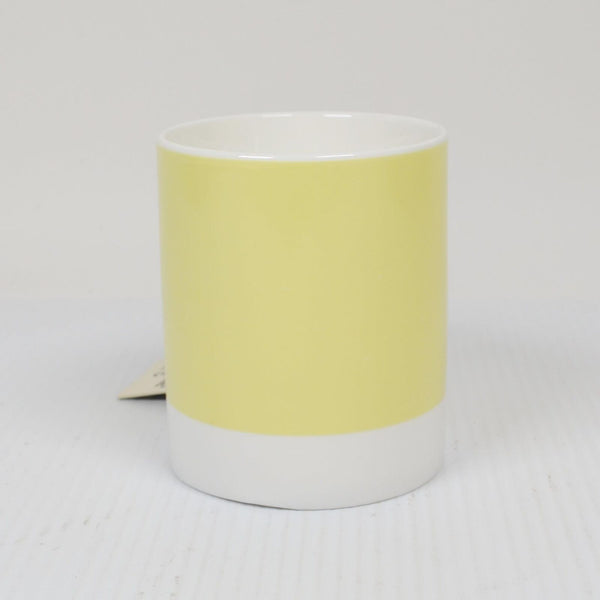 Pantone Coffee Mug - Cupcake Yellow 607 C - Candle Glow - NEW