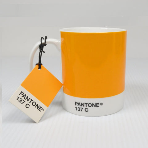 Pantone Coffee Mug - 137 C - Egg Yolk Orange, Sunset, Marmalade - Factory Second