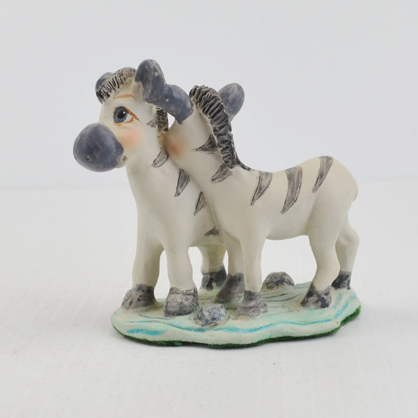 Dreamsicles Zebra Pair Figurine from 1998 Cast Art Noah’s Ark Set 10557