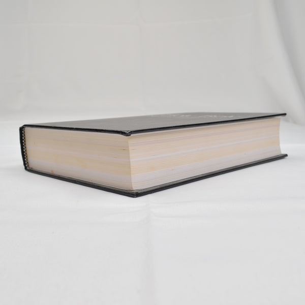 Holy Bible New International Version Hardcover Black 1984 Large Print Edition