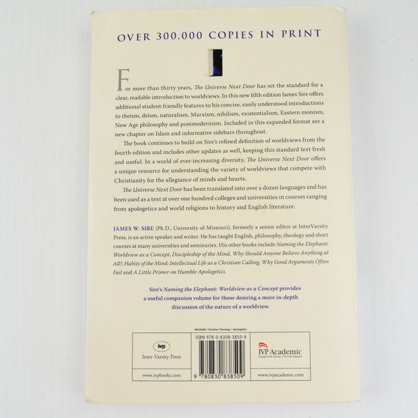 The Universe Next Door by James Sire - 5th Edition - Basic Worldview Catalog