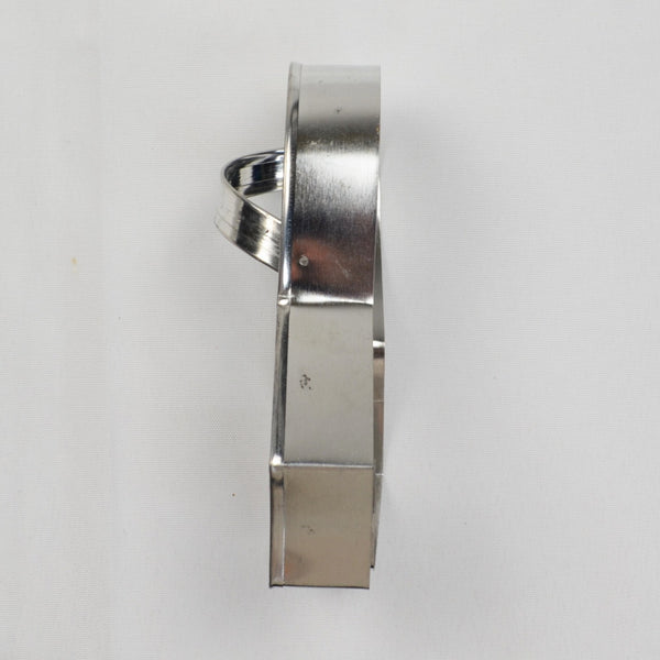 Awareness Ribbon Cookie Cutter / Stamp Cancer, Metal Ribbon Cookie Cutter 5.5"
