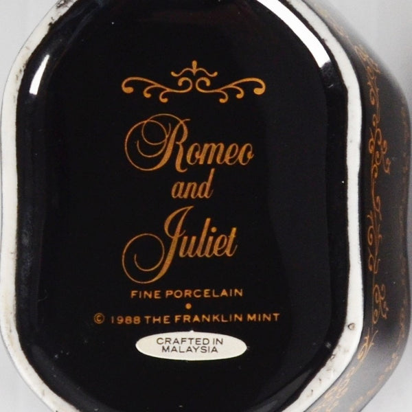 Franklin Mint Music Box Masterpieces of Russian Ballet "Romeo and Juliet" 1988