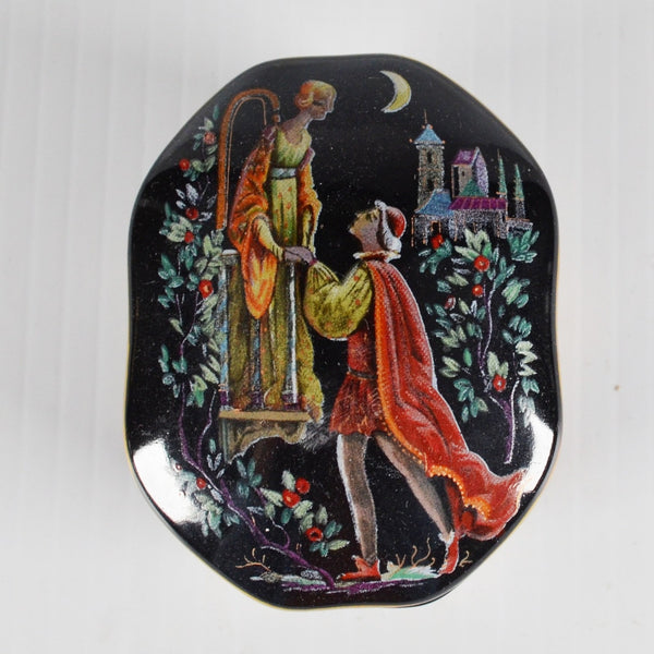 Franklin Mint Music Box Masterpieces of Russian Ballet "Romeo and Juliet" 1988