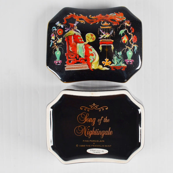 Franklin Mint Music Box Masterpieces of Russian Ballet "Song of the Nightingale"
