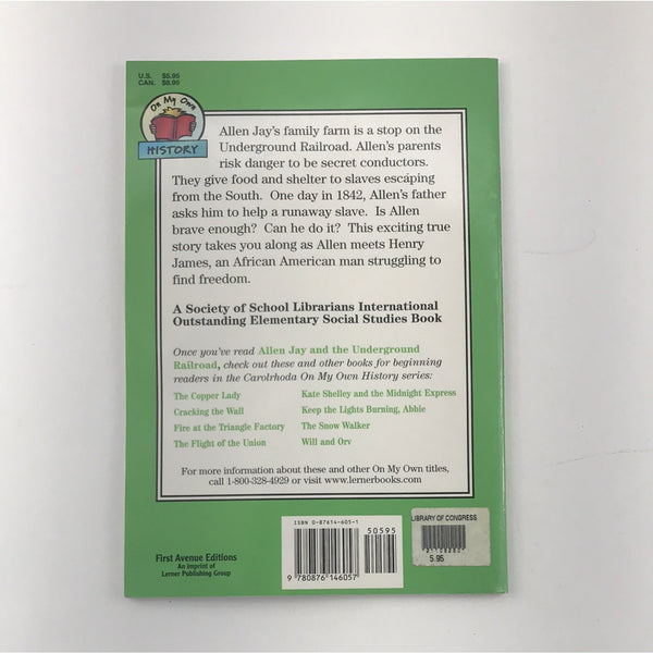 Allen Jay and the Underground Railroad by Marlene Targ Brill