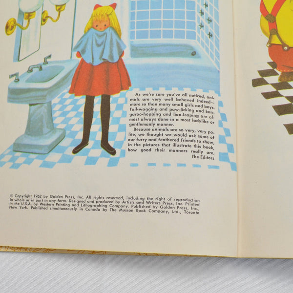 My Little Golden Book of Manners by Peggy Parish, Richard Scarry - 1962