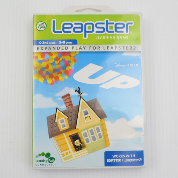 5 Lot Leap Frog Leapster Game Cartridges - Dora, Nemo, Up, Disney Fairies, I Spy