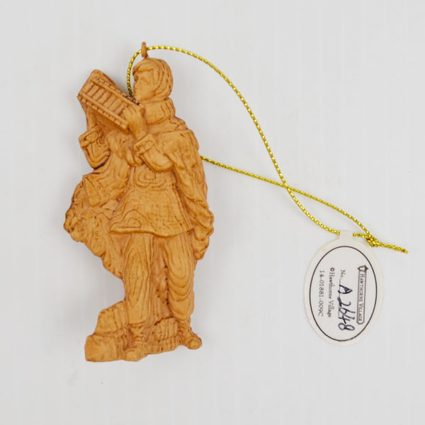 Bradford Exchange Set Of 5 Hawthorne Village Angel Musicians Christmas Ornaments