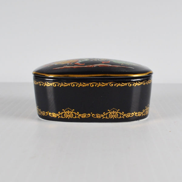 Franklin Mint Music Box Masterpieces of Russian Ballet "Pulcinella" Vintage 1988