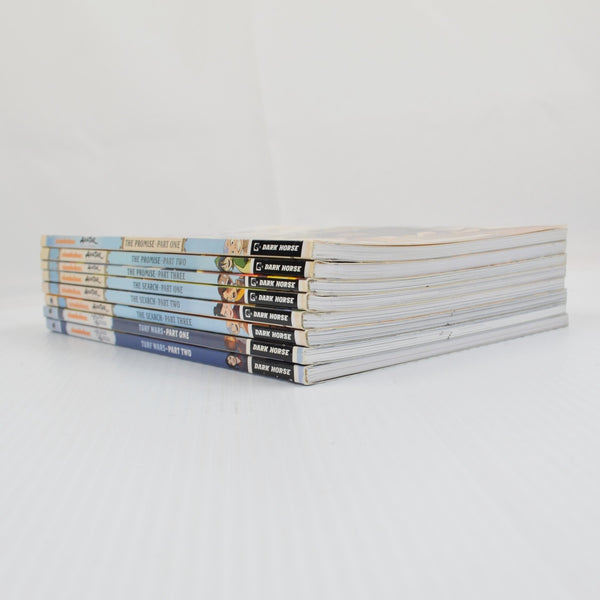 Avatar & Legend of Korra 8 Book Graphic Novel Lot • The Promise Search Turf Wars