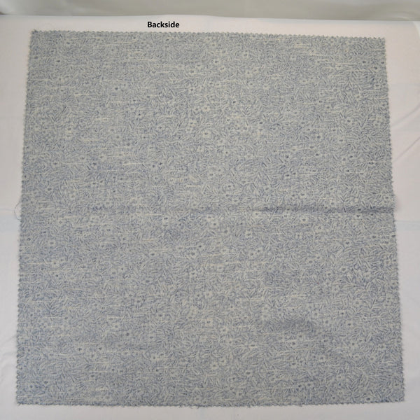 Covington French Countryside Slate Blue Floral Drapery Fabric Diary-50 Width 26"