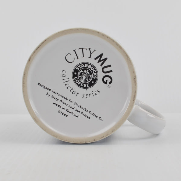 Starbucks Dallas Cowboy Boots City Mug Large 20 oz 1994 Collector Series