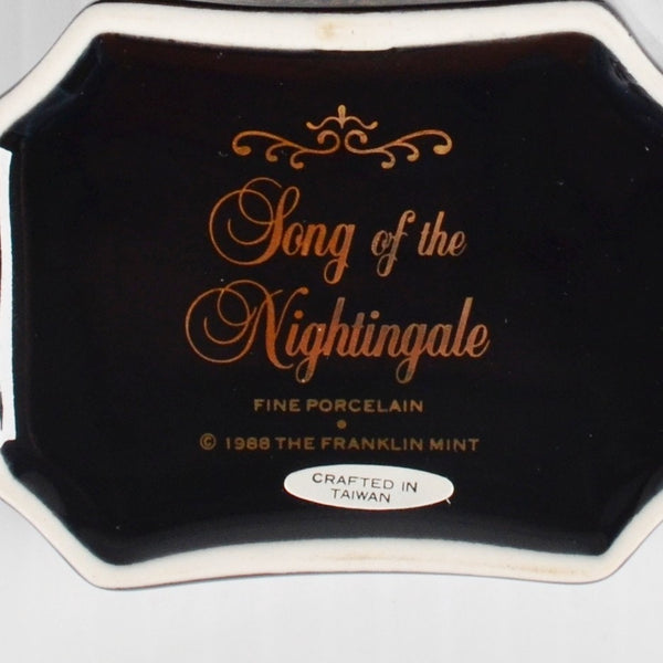 Franklin Mint Music Box Masterpieces of Russian Ballet "Song of the Nightingale"