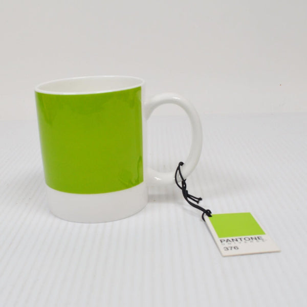 Pantone Coffee Mini Mug - 376 - Caterpillar Green - Espresso Mug 8 oz - NEW