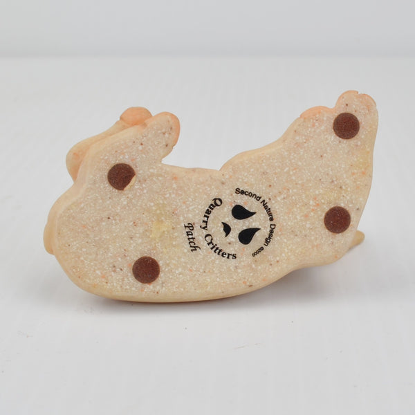 Second Nature Design Quarry Critters Patch Pig - Laying Down Pig Figurine 2000