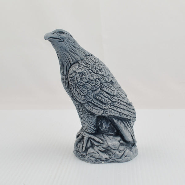 Eagle Sculpture Figurine Mt. St. Helens Volcanic Ash - Artisan Made in USA