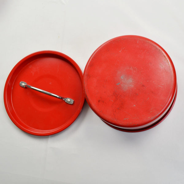 Coleman Family Cookset 807-739T Red Steel Camping Cookware Set, 5 Pieces