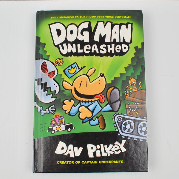 Dog Man by Dav Pilkey - Lot of 5 Books - Cat Kid, Fetch-22, Unleashed, Fleas