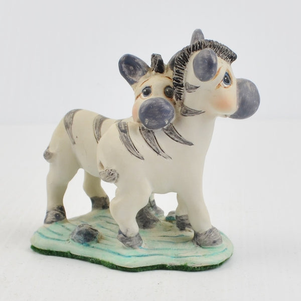 Dreamsicles Zebra Pair Figurine from 1998 Cast Art Noah’s Ark Set 10557