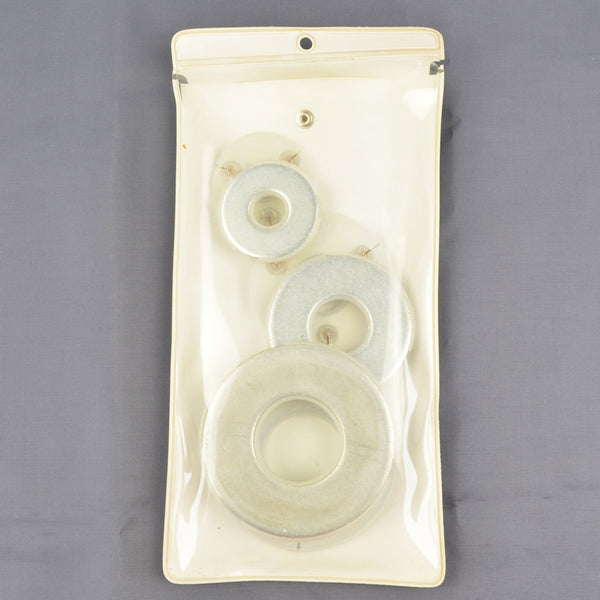 Set of 6 Vintage Weight-Mates Sewing Pattern Quilting Craft Weights, 3 Sizes
