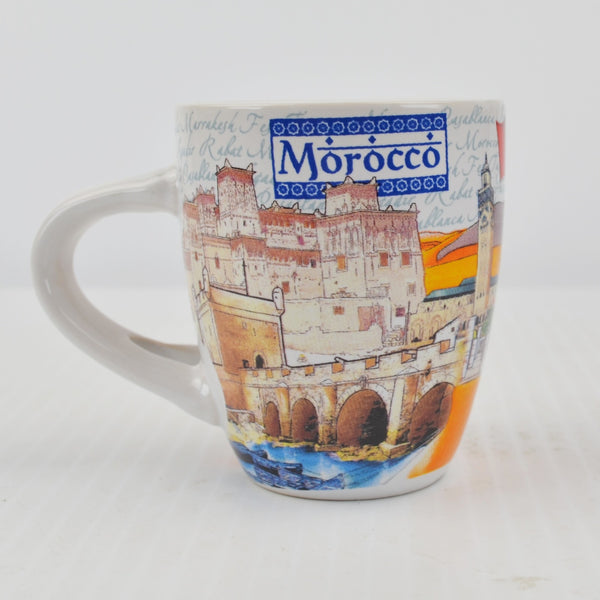Espresso Morocco Cup Mug Spoon Original Box Espresso Coffee Mini Mug - NEW