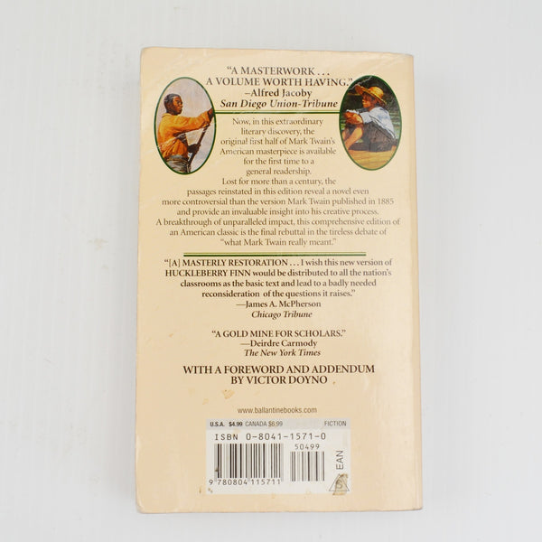 Adventures of Huckleberry Finn by Mark Twain - Paperback - Ballantine Books