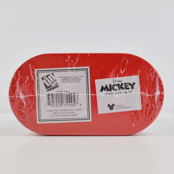 Disney Mickey Mouse & Minnie Mouse Tin Metal Salt and Pepper Shaker Set Gift New