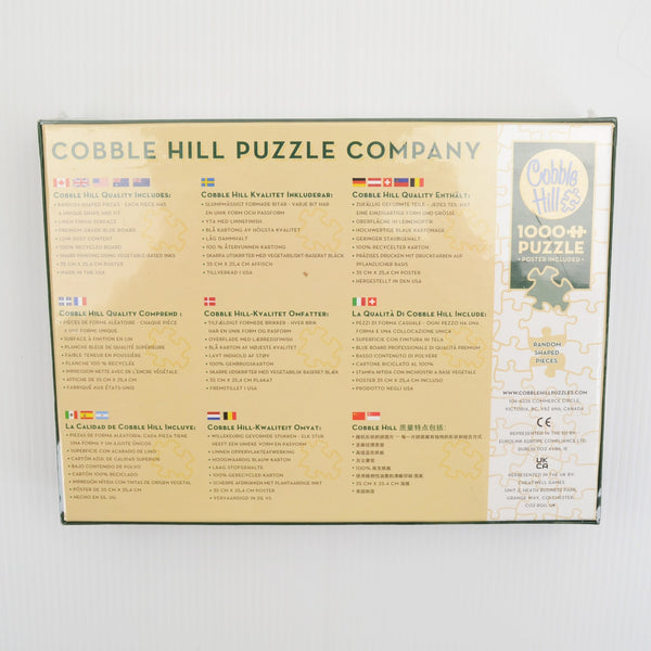 Cobble Hill Holiday Baking Puzzle 1000 Piece Christmas Cookie Jigsaw Puzzle NEW