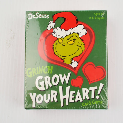Dr. Seuss - Grinch Grow Your Heart Card Game - Funko Games - NEW Ages 6+