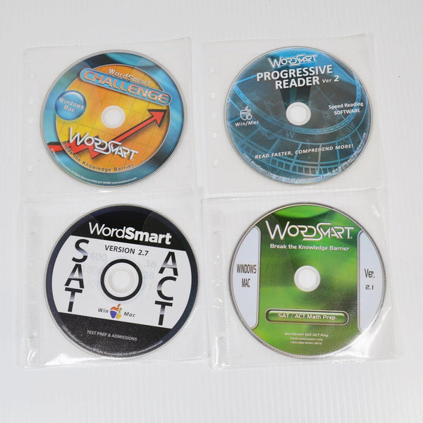 WordSmart SAT/ACT Test Prep Software Personalized Study - 11 Discs Windows / Mac