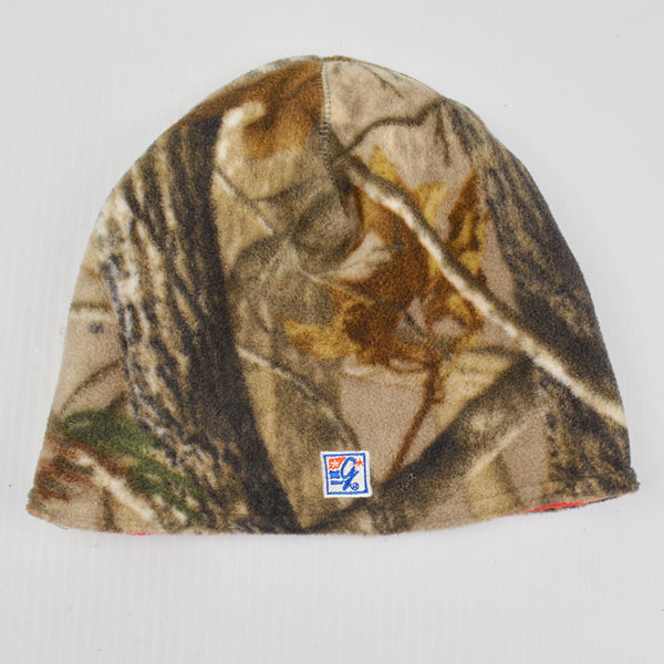 Texas Tech University Logo Beanie Hat Reversible Camo, Red - Acrylic One Size