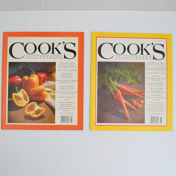 Lot Of 12 Cooks Illustrated Magazines 2010, 2013 Complete - Excellent Condition