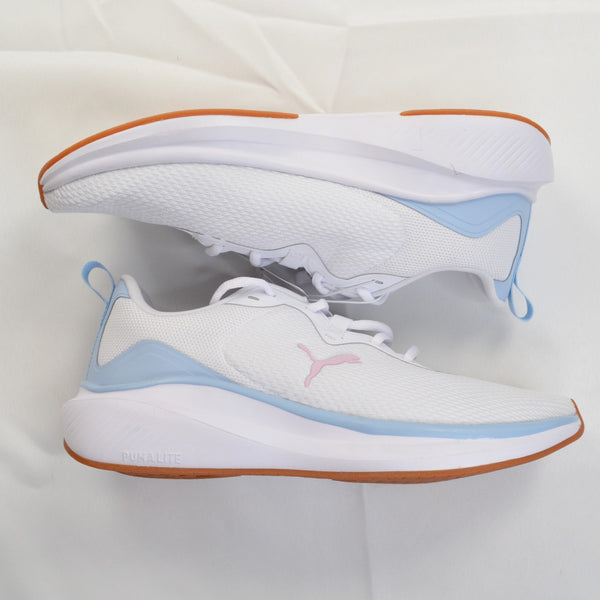 PUMA Skyrocket Women’s Sneakers Lace Up Athletic Shoes SoftFoam White Sz 10 NEW