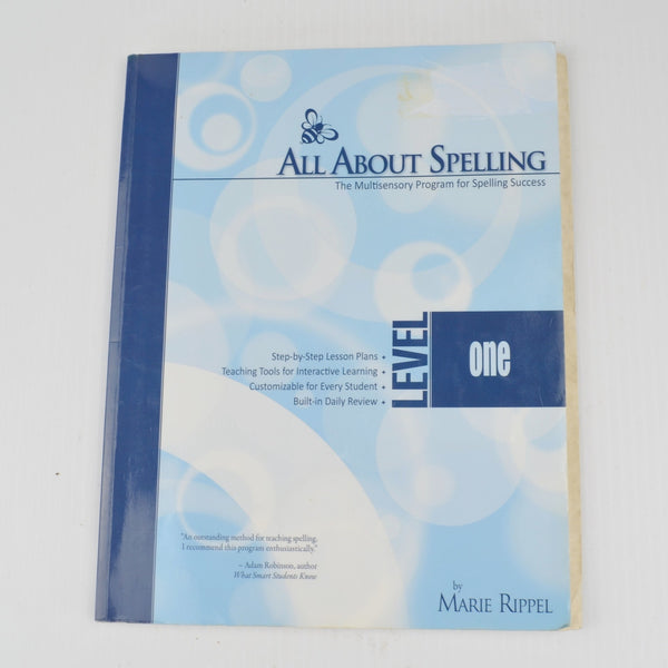 All About Spelling Level 1 Teacher Manual, Student Packet, Basic Phonograms