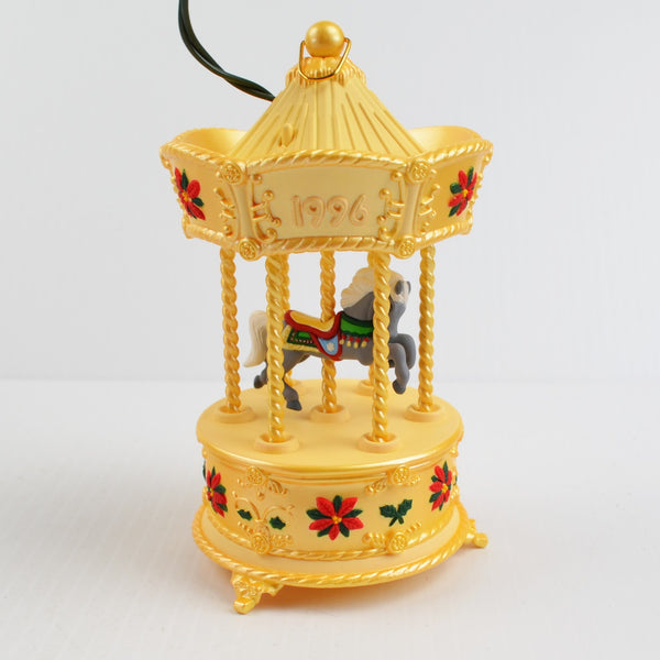 Hallmark Keepsake Tobin Fraley Holiday Carousel Christmas Ornaments 1994-96 Lot