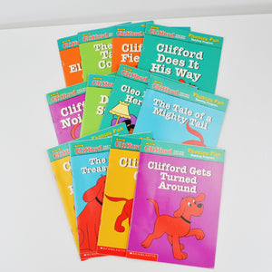 Clifford The Big Red Dog Phonics Fun Reading Program Lot 12 Books Homeschool
