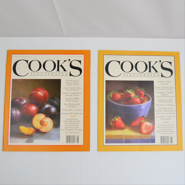 Lot Of 13 Cooks Illustrated Magazines 2008, 2009 Complete Plus American Classics