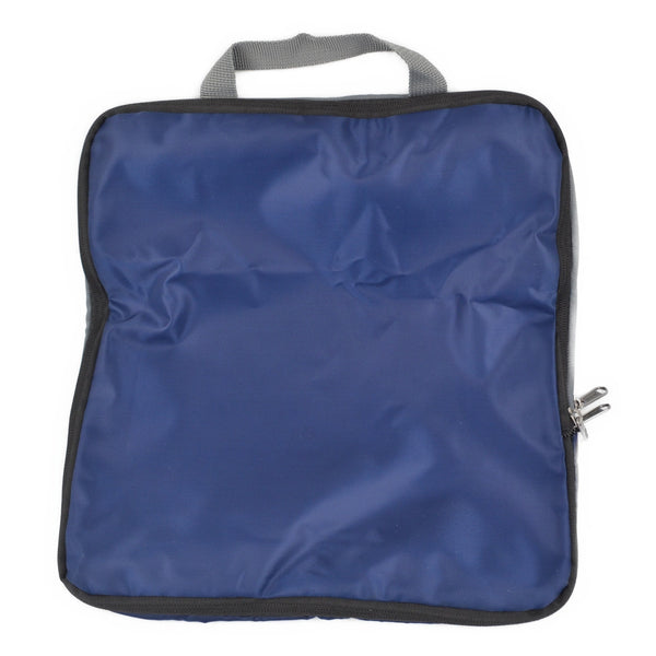 Bagail 3 Set Compression Packing Cubes Travel Accessories Expandable Bags Blue