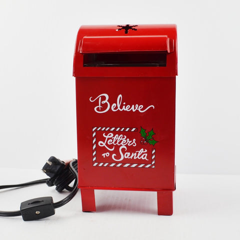Scentsy Christmas Letters To Santa Wax Warmer Mailbox Retired Holiday Gift +Bulb