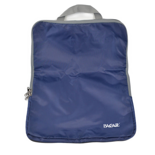 Bagail 3 Set Compression Packing Cubes Travel Accessories Expandable Bags Blue