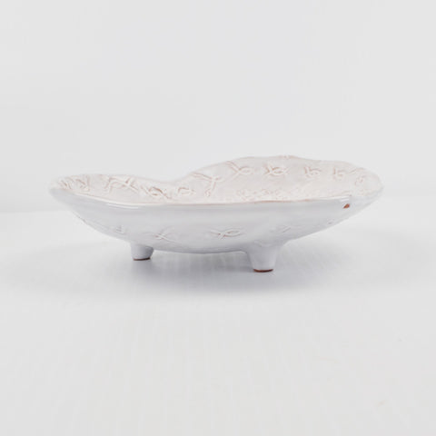 Vintage Vietri Pottery Heart Shape Candy or Trinket Dish Signed Stefano Rodell