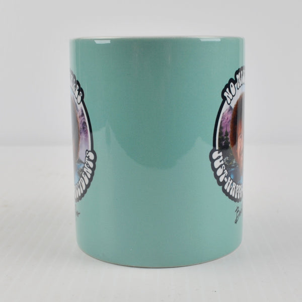 Bob Ross No Mistakes Just Happy Accidents Coffee Mug - Bob Ross Face