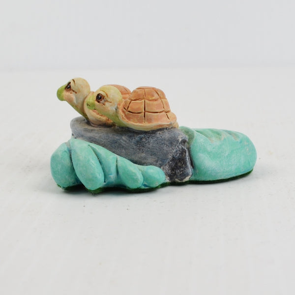Dreamsicles Turtle Pair Figurine from 1998 Cast Art Noah’s Ark Set 10557
