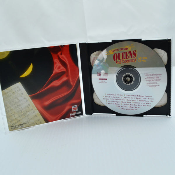 Classic Country - Queens Of Country (CD, 2003, 2 Discs, Time Life Music)
