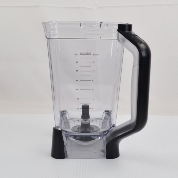 Replacement XL Pitcher for Ninja 72 oz 9 Cups NJ600, BL610, BL710, BL500, 6 Fins