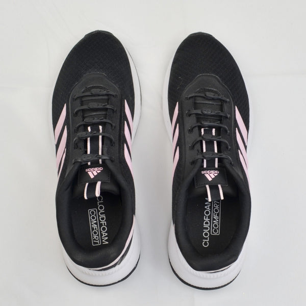 Adidas X_PLR Path Women's 10 - Black Cloud Foam Running Sneakers - Elastic Laces
