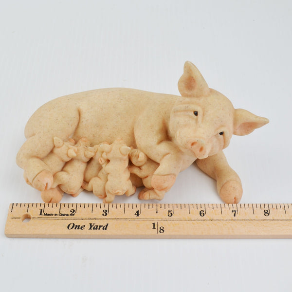 Second Nature Quarry Critters First Supper- Sow / Mama Pig, Feeding Baby Piglets