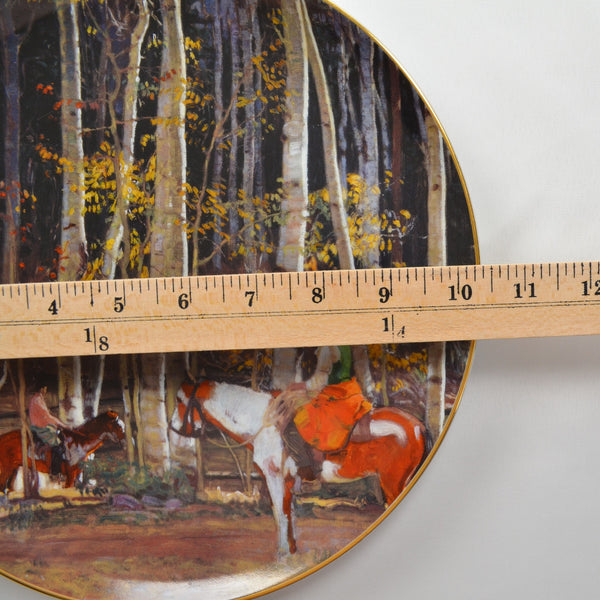 BNSF Railway Collector Plate Canyon Aspens 1994 Santa Fe Railroad Safety